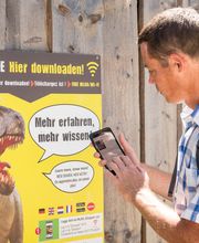Unbedingt ausprobieren: Audioguide in 4 Sprachen
