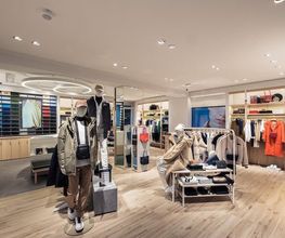 Boutique Lacoste Reims - Vue intérieure