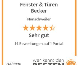 werkenntdenBESTEN.de Qualitätssiegel