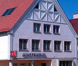 Aussenansicht der Hubertus-Apotheke