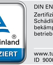 Wir wurden vom TÜV Rheinland für die individuelle Planung, Empfehlung, Durchführung und Beurteilung von Schädlingsbekämpfungsdienstleistungen nach der DIN EN 16636:2015 zertifiziert.