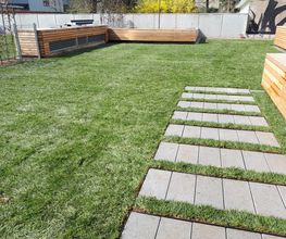 Rollrasen verlegen - fertiges Ergebnis von GreenFairway e.K.