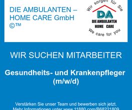 Gesundheits- und Krankenpfleger (m/w/d)