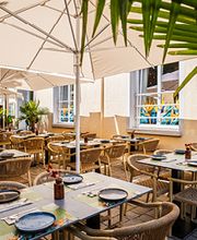 Mauritius Restaurant Esslingen, Terrasse