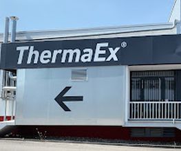 Das ThermaEx-Gebäude am EVO-Standort in Fellbach.