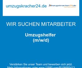 Umzugshelfer (m/w/d)