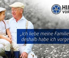 Opa mit Enkel bei Himml Bestattungsvorsorge