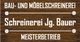 Schreinerei Jg. Bauer