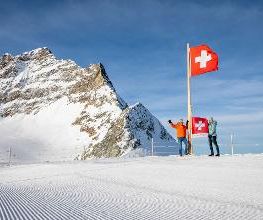 Gletscherplateau Jungfraujoch Bild 4