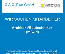 Architekt/Bautechniker (m/w/d)