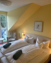 Das ist eines unser Doppelzimmer.