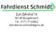 Fahrdienst Schmidt