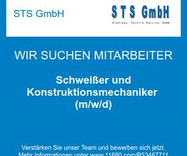 Schweißer und Konstruktionsmechaniker (m/w/d)