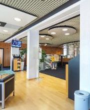 Innenansicht der Hauptgeschäftsstelle Helmstadt