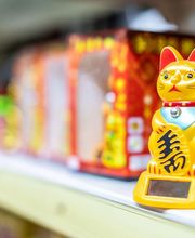 Heng Long Asia Supermarkt Köln Dekorationen