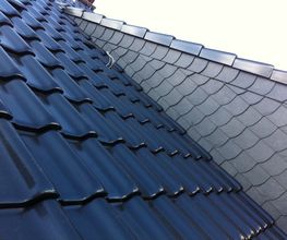 Mehrfamilienhaus Dacheindeckung