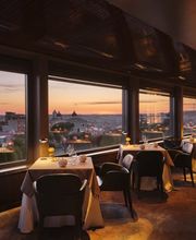 La Terrazza, 1 Michelin star is the jewel in Hotel Eden’s crown. Located on the top floor, it offers guests mesmerising views over Rome alongside creative and innovative seasonal Mediterranean dining