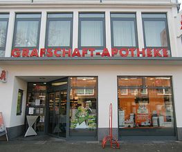 Aussenansicht der Grafschaft-Apotheke