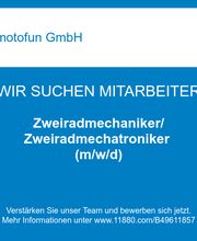 Zweiradmechaniker/ Zweiradmechatroniker (m/w/d)