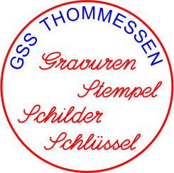 Gravuren Stempel Schilder Schlüssel - GSS Thommessen