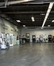 Exterior of Spray Paint Booth