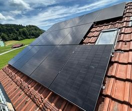 Photovoltaikanlage Fullblack in Frauenfeld