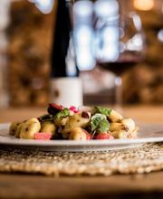 Restaurant Vegistube, vegetarian, vegan, local food, gnocchi