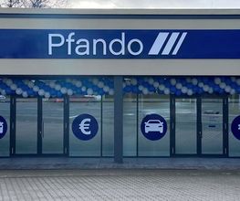 Außenansicht Pfando Filiale Chemnitz