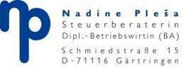 Steuerberaterin Nadine Pleša