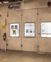 Exterior of Spray Paint Booth