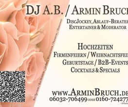 Fa. Armin Bruch / DJ A.B. ️❤️ Hochzeit DJ, Moderator, Entertainer, Berater & Planer - Bad Nauheim Hessen Bild 5