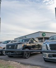 Trucks Parked in a Row