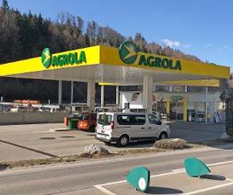 AGROLA Tankstelle in Thörishaus; mit TopShop Laden