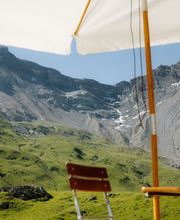 Berghotel Engstligenalp Terrasse