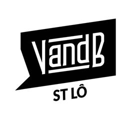 V and B