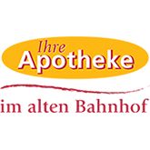 Logo der Apotheke im alten Bahnhof