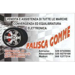 Falisca Gomme logo