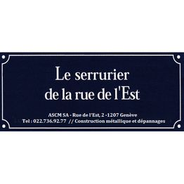 Serrurerie de la Rue de L'Est - ASCM SA