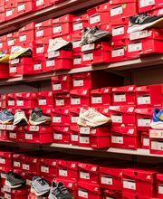 Athletic Shoes Section of Store