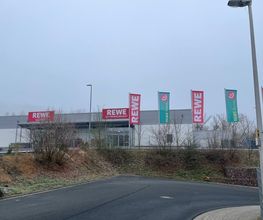 REWE Mömbris Zufahrt