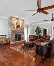 Community clubhouse living room