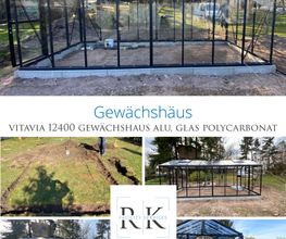 Gewächshausmontage VITAVIA