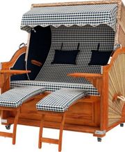 Strandkorb & Meer Bild 2