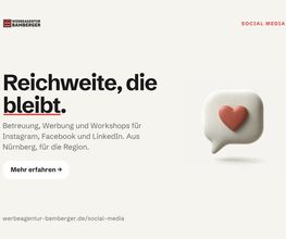 Social Media Agentur Nürnberg – Reichweite, die bleibt