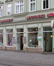 Aussenansicht der Bahnhof-Apotheke