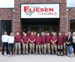 Fliesen Forum Creativ Ausstellung, Verlegung Bild 6