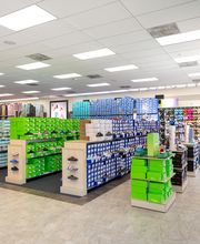 Wide Shot of Interior of Store