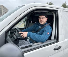 Auf dem Weg zum Kunden