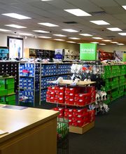 Wide Shot of Interior of Store