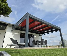 Terrassenüberdachung mit Markise